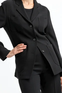 Femme Toteme Blazer Slim En Noir