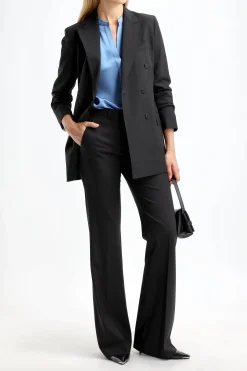 Femme Theory Blazer Tracea Double En Noir
