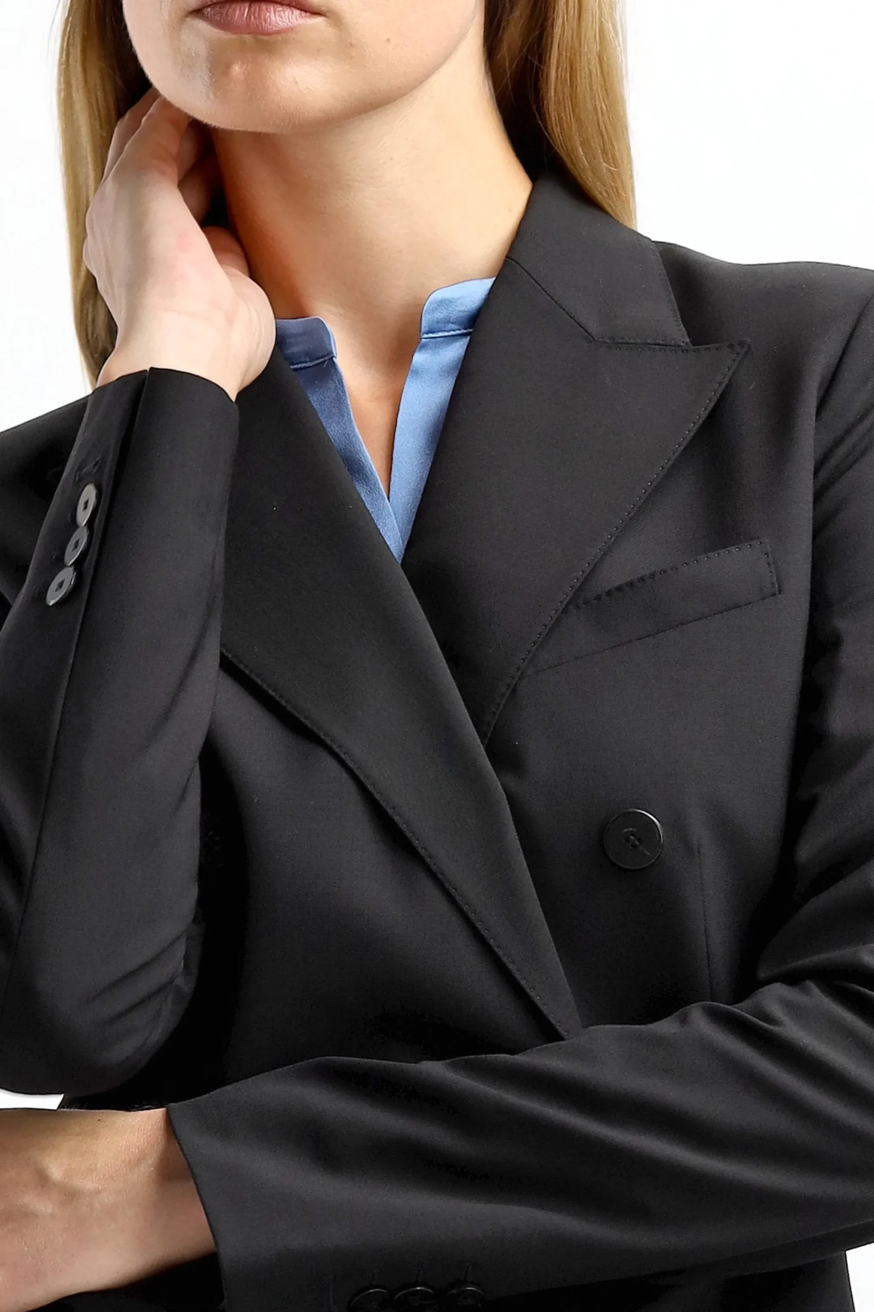 Femme Theory Blazer Tracea Double En Noir