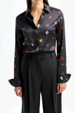 Femme Sportmax Blouse Astor En Noir
