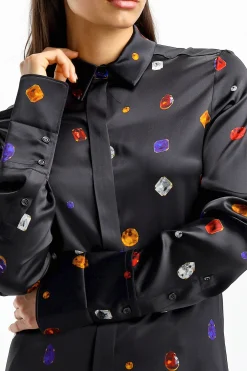 Femme Sportmax Blouse Astor En Noir