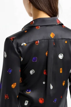 Femme Sportmax Blouse Astor En Noir