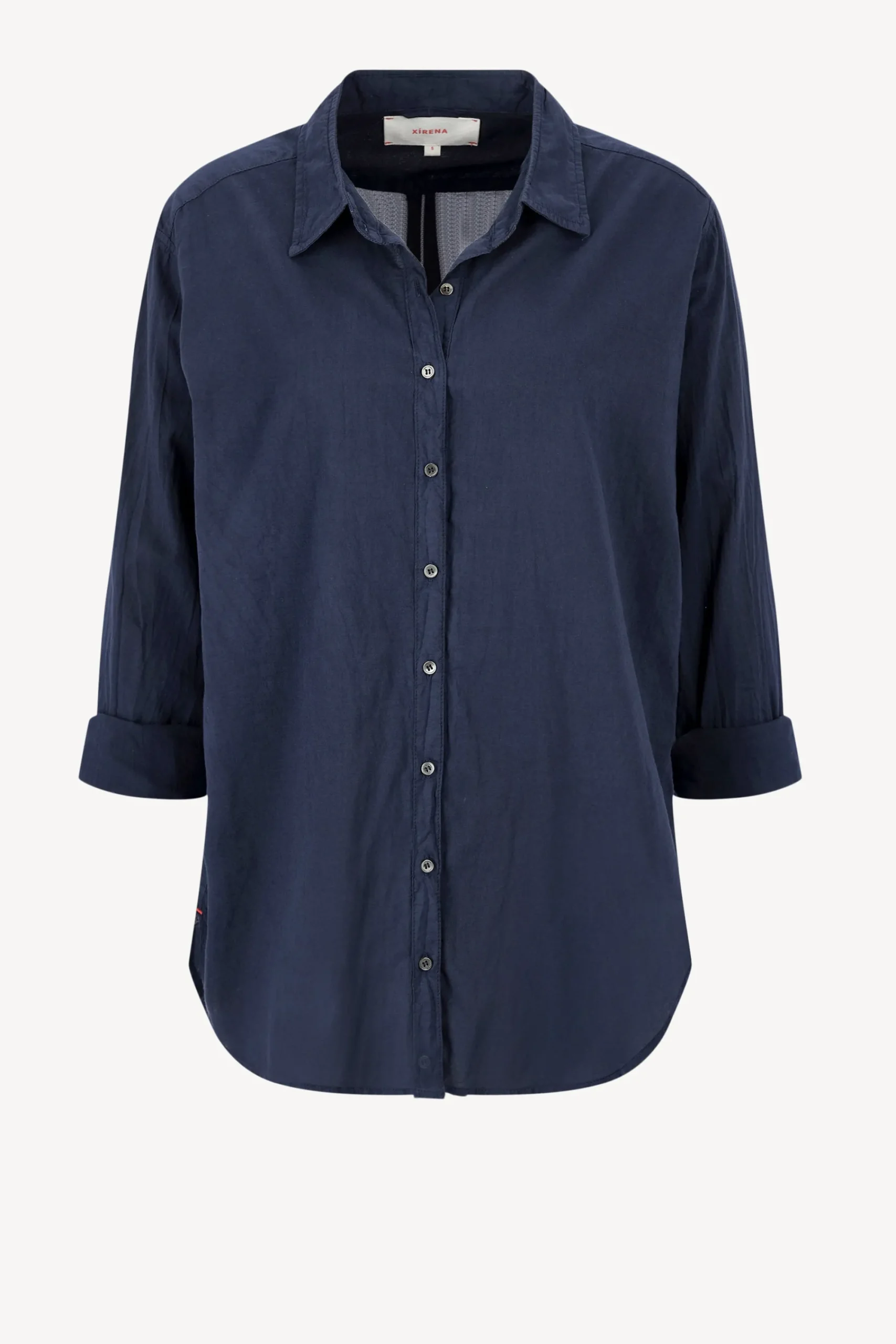 Femme Xirena Blouse Beau En Bleu Marine