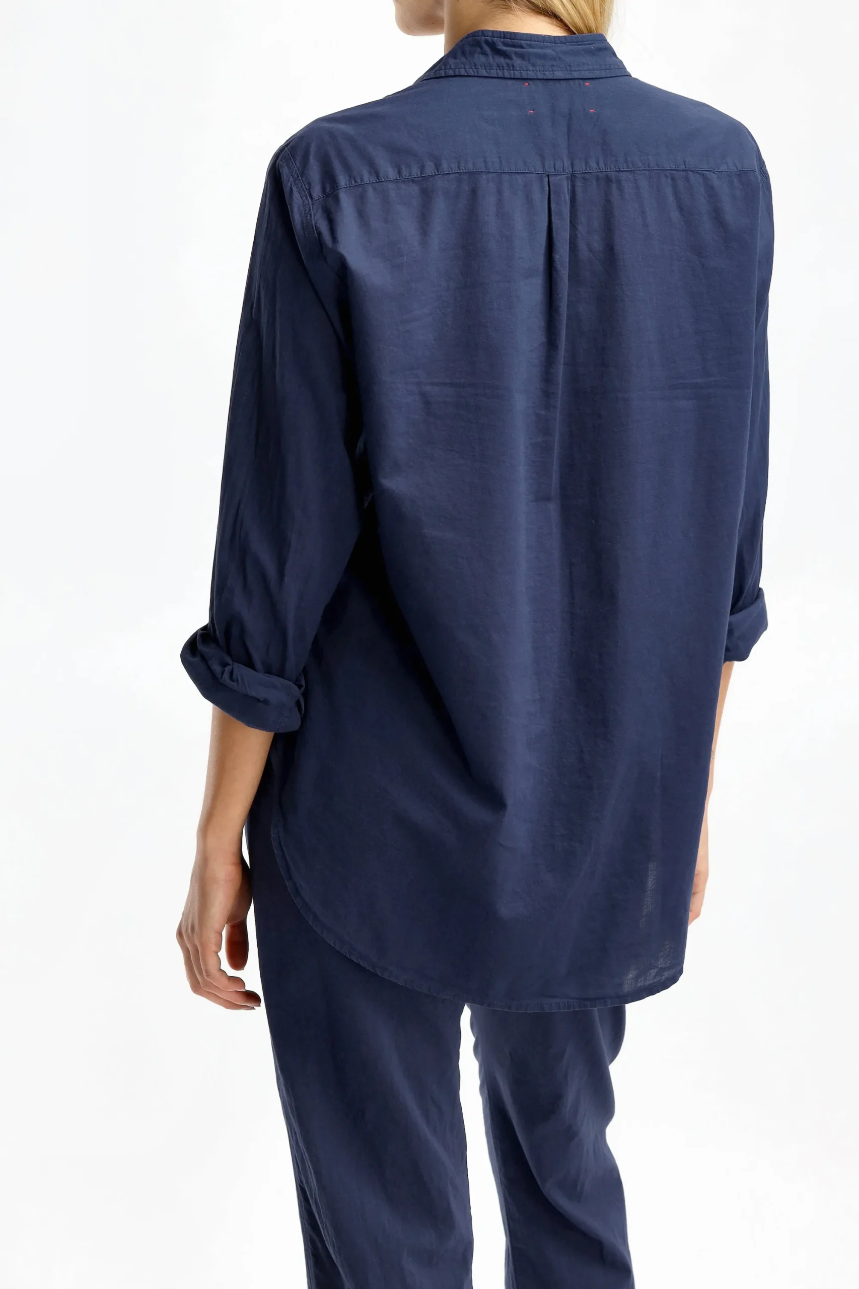 Femme Xirena Blouse Beau En Bleu Marine