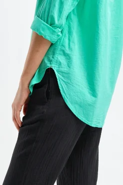 Femme Xirena Blouse Beau En Spearmint