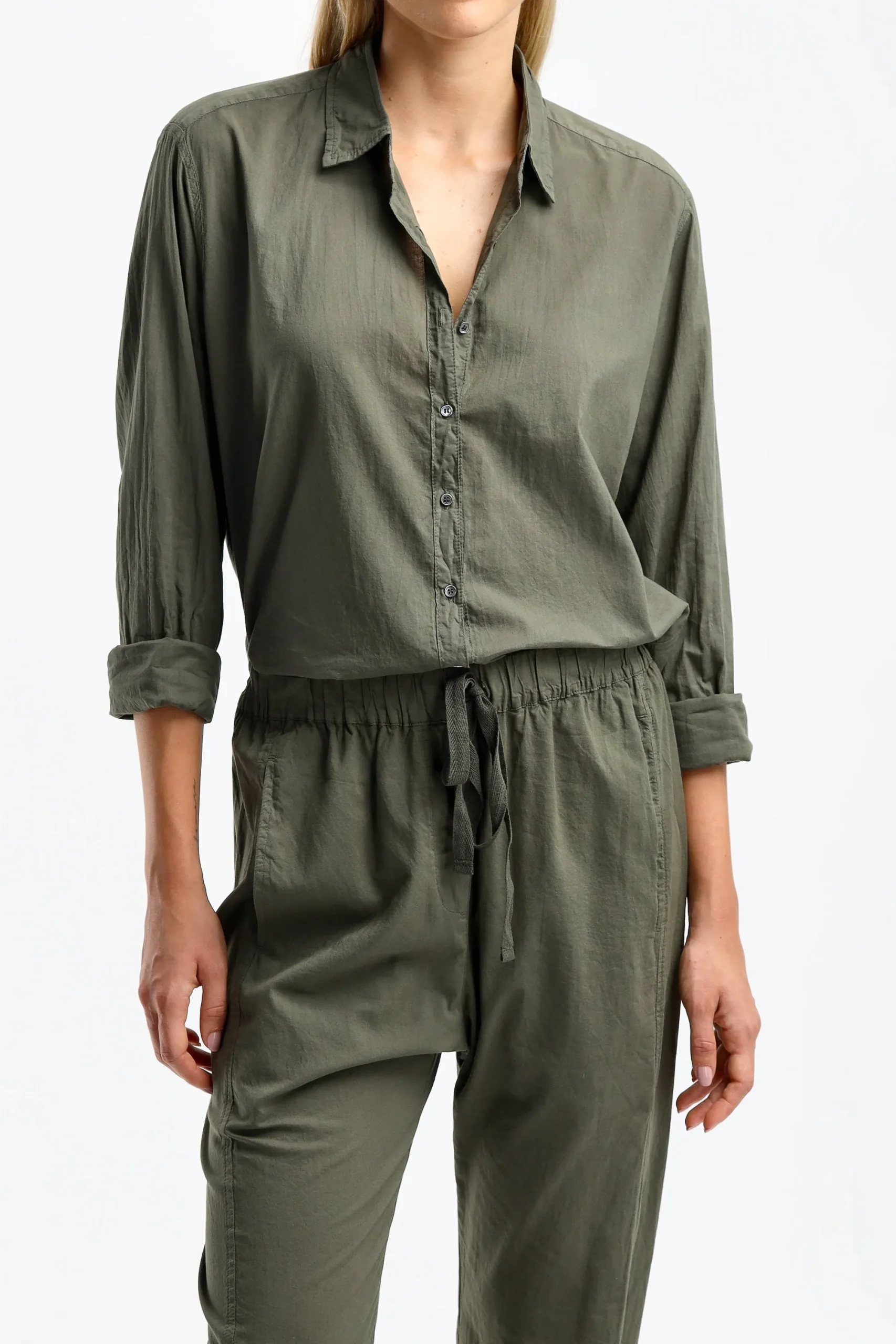 Femme Xirena Blouse Beau In Ash Green