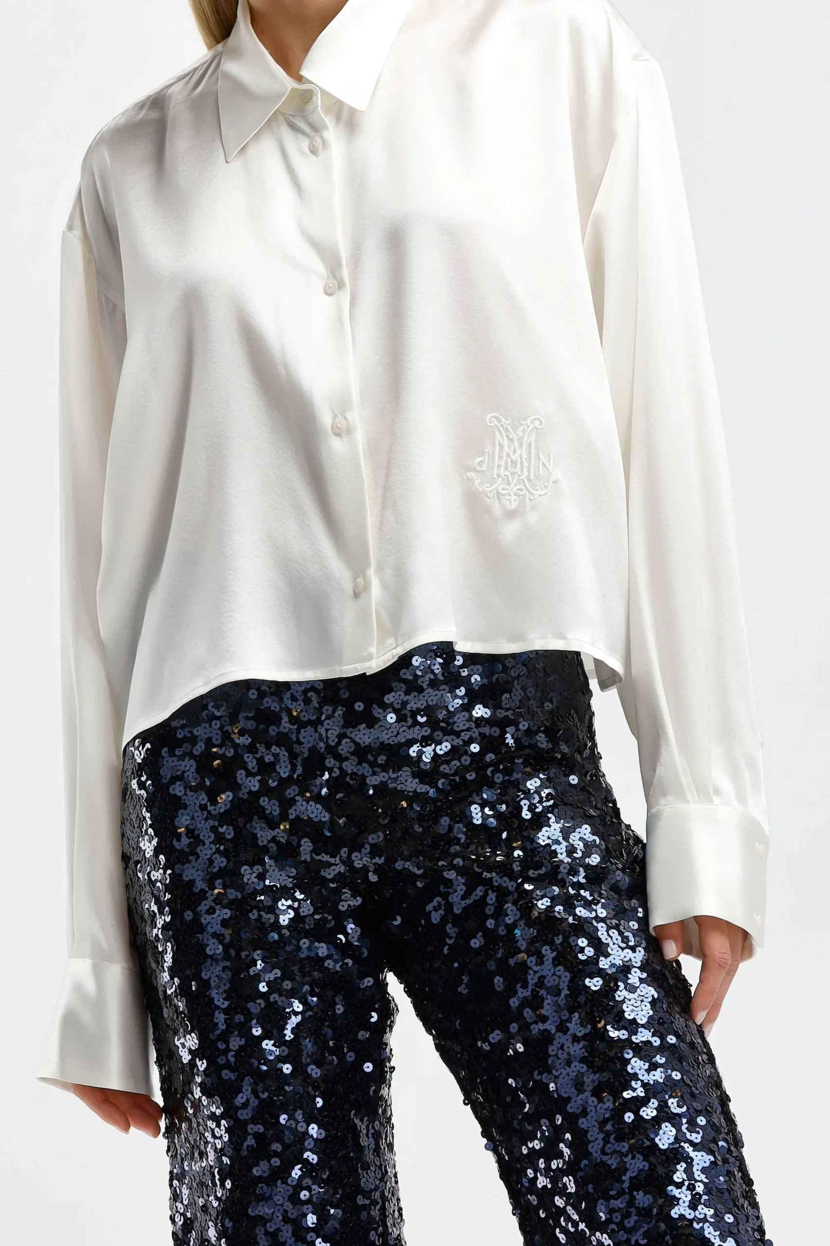 Femme DMN Blouse Bebe Chloe En Ecru