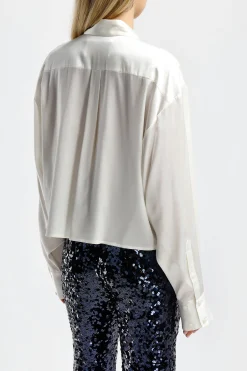 Femme DMN Blouse Bebe Chloe En Ecru