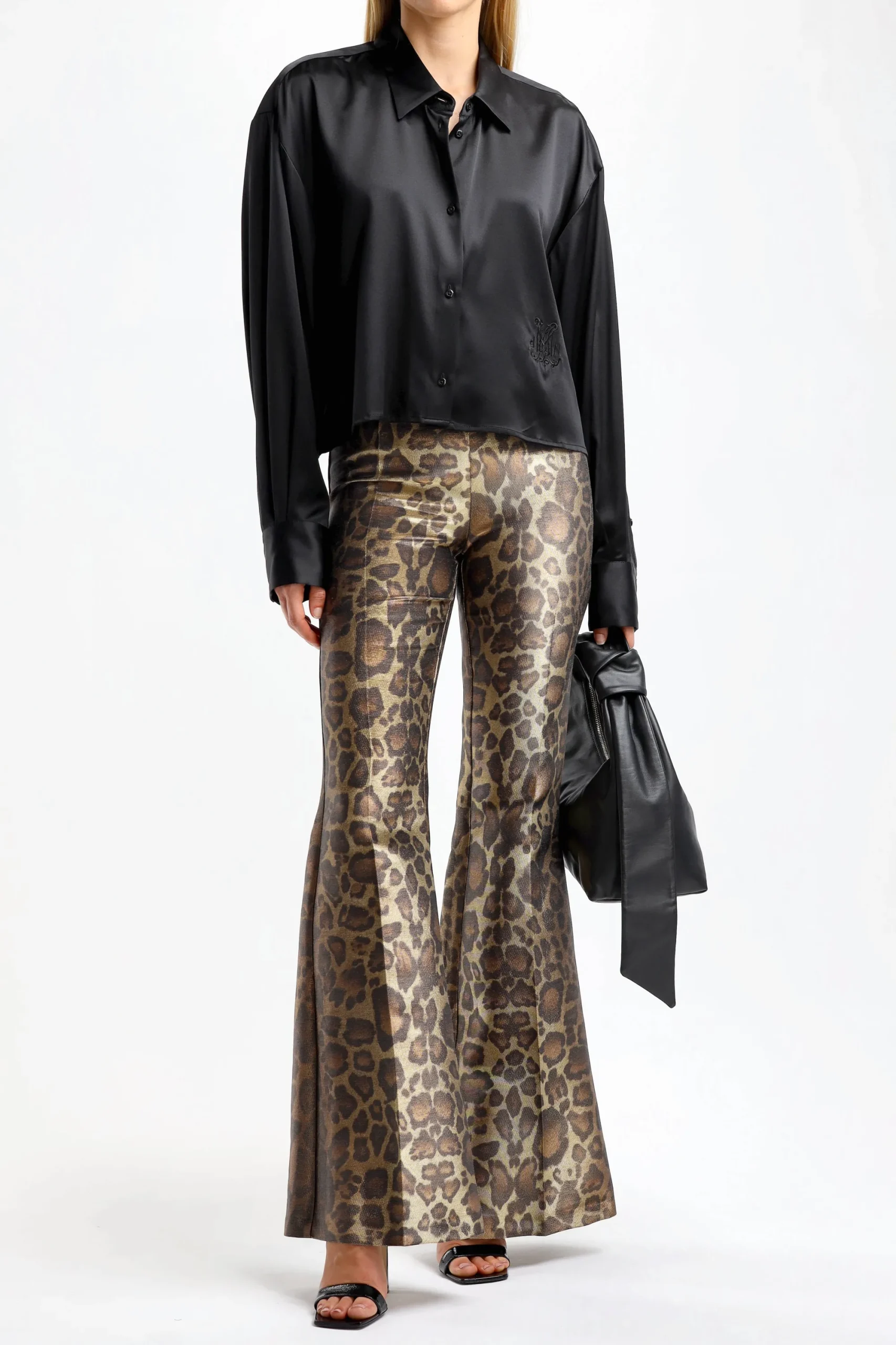 Femme DMN Blouse Bebe Chloe En Noir