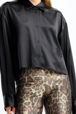 Femme DMN Blouse Bebe Chloe En Noir