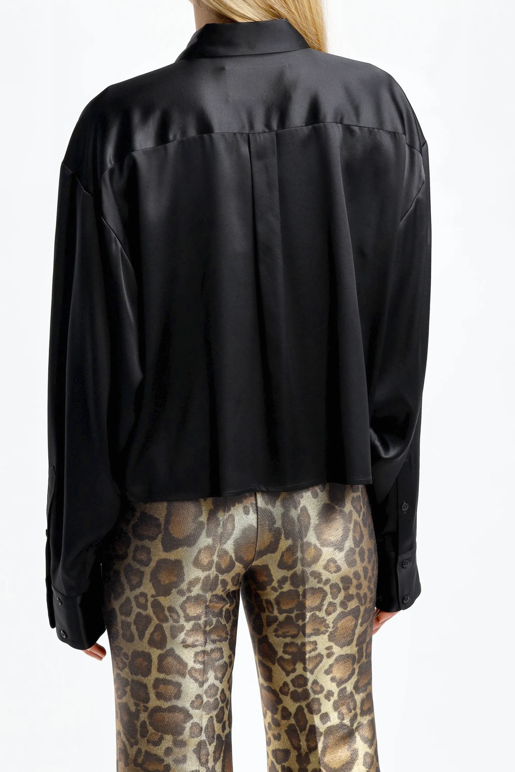Femme DMN Blouse Bebe Chloe En Noir