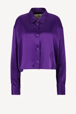 Femme DMN Blouse Bebe Chloe En Violet