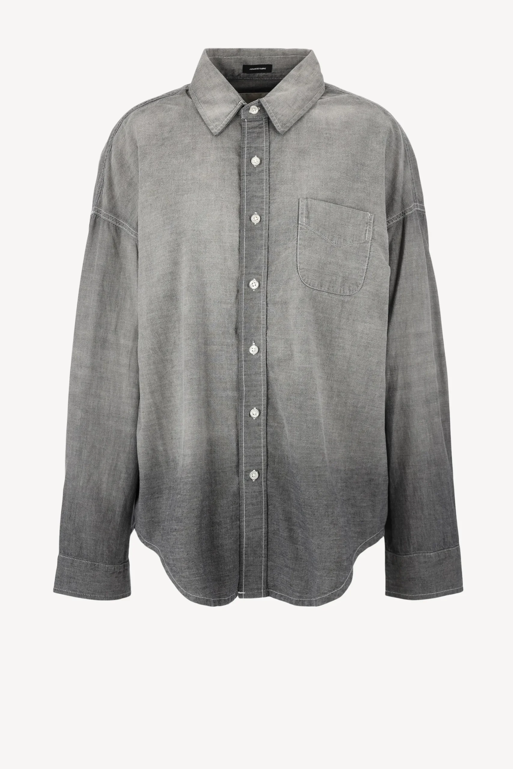 Femme R13 Blouse Boxy Button Up En Vintage Black