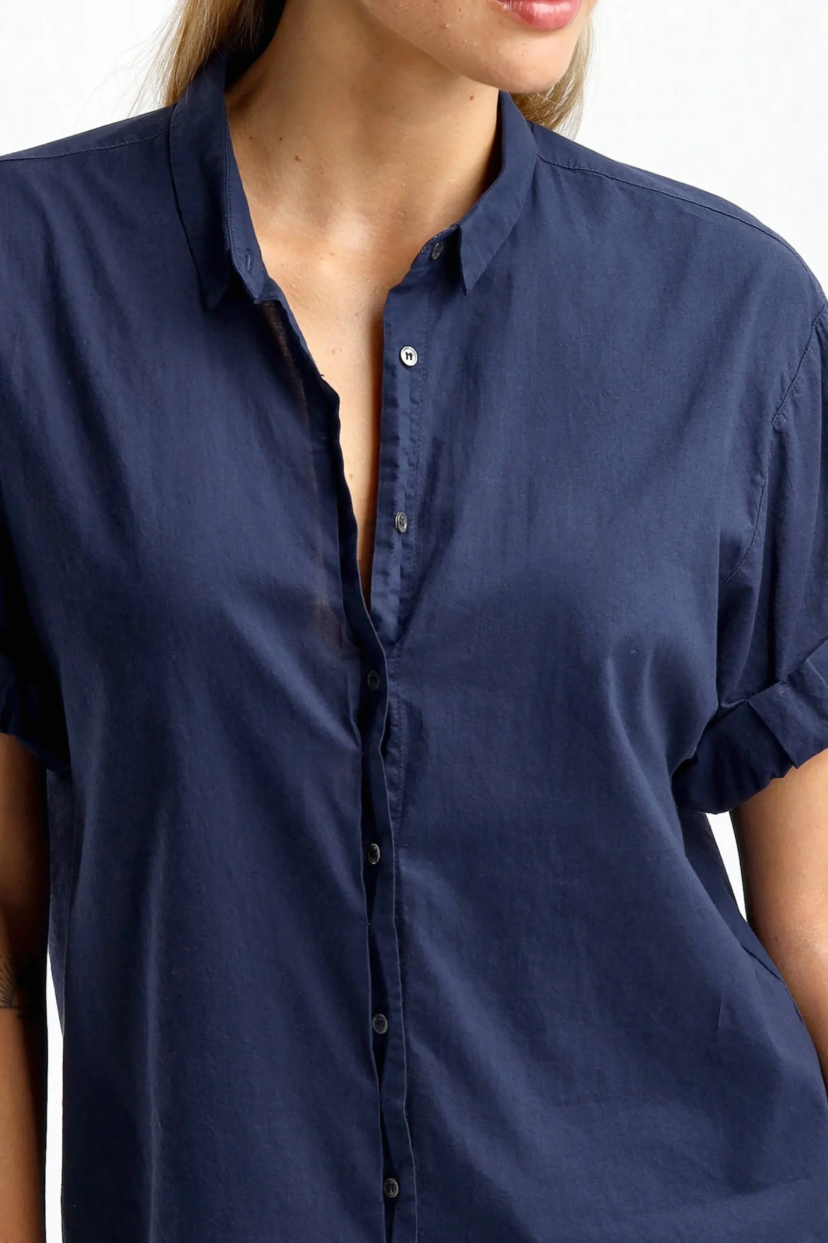 Femme Xirena Blouse Channing En Bleu Marine