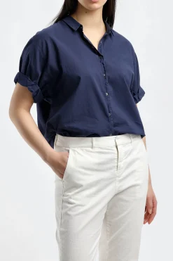 Femme Xirena Blouse Channing En Bleu Marine