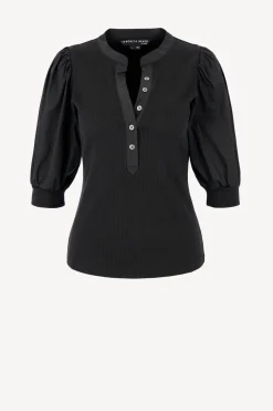 Femme Veronica Beard Blouse Coralee En Noir