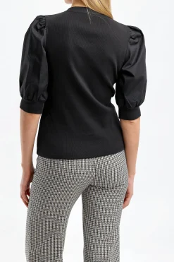 Femme Veronica Beard Blouse Coralee En Noir