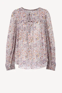 Femme Marant Etoile Blouse Daytonea En Rose Pale