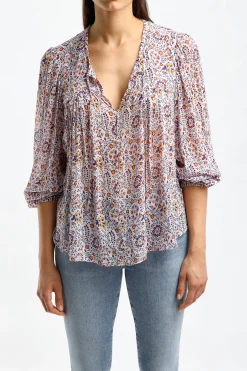 Femme Marant Etoile Blouse Daytonea En Rose Pale