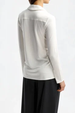 Femme Tibi Blouse Deeba En Ivoire