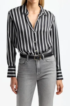Femme Rails Blouse Dorian A Melrose Stripe