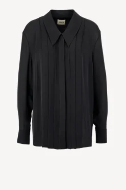 Femme Khaite Blouse Dorian En Noir