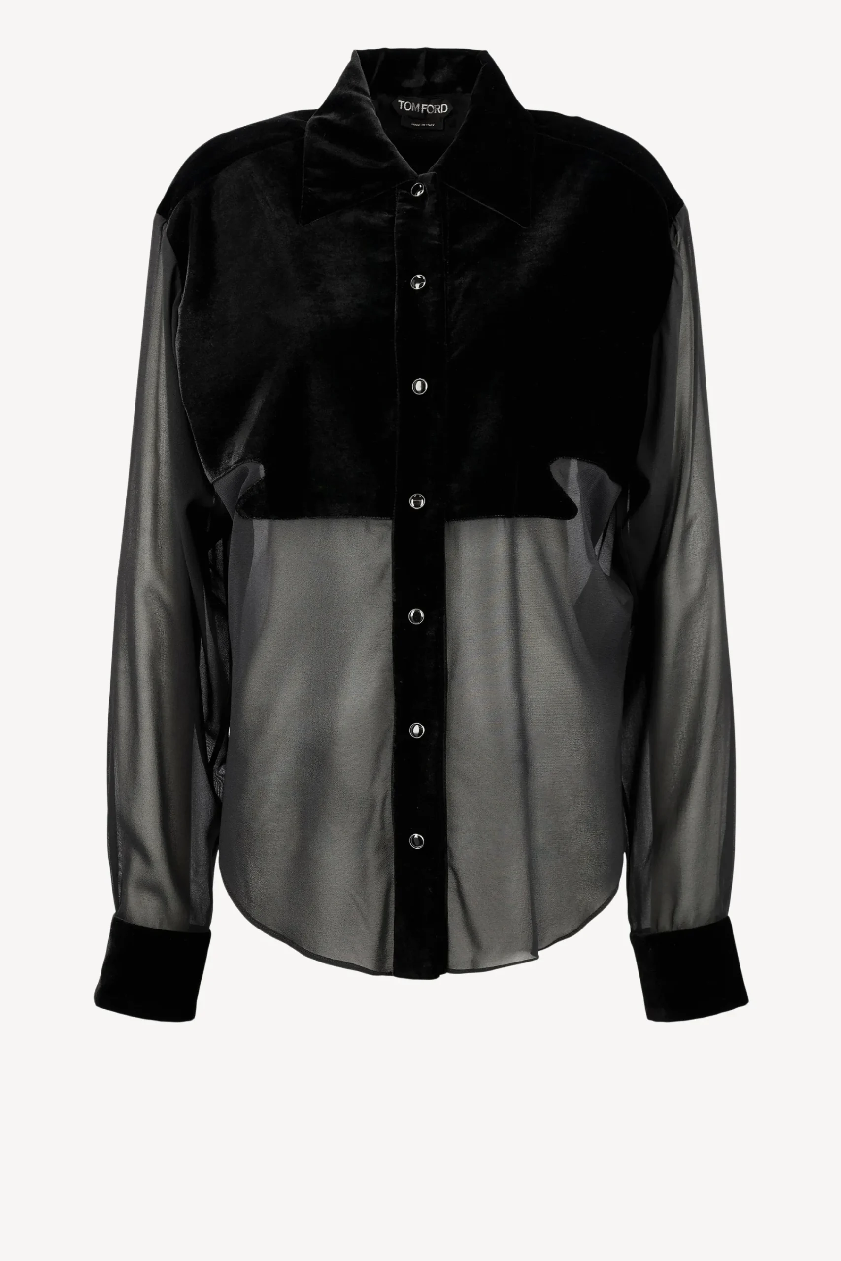 Femme Tom Ford Blouse En Soie Suit En Noir