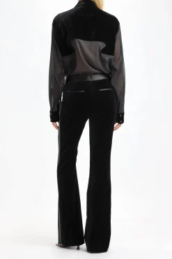 Femme Tom Ford Blouse En Soie Suit En Noir