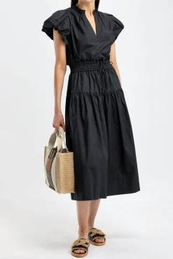 Femme Ulla Johnson Blouse Evelyn En Noir