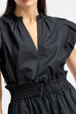 Femme Ulla Johnson Blouse Evelyn En Noir