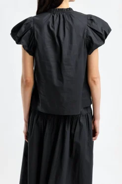 Femme Ulla Johnson Blouse Evelyn En Noir