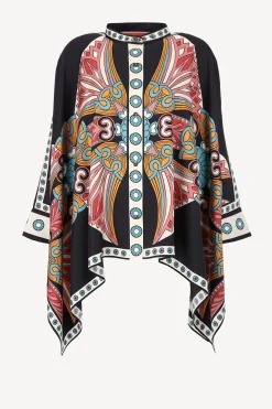 Femme La Double J Blouse Foulard En Lotus