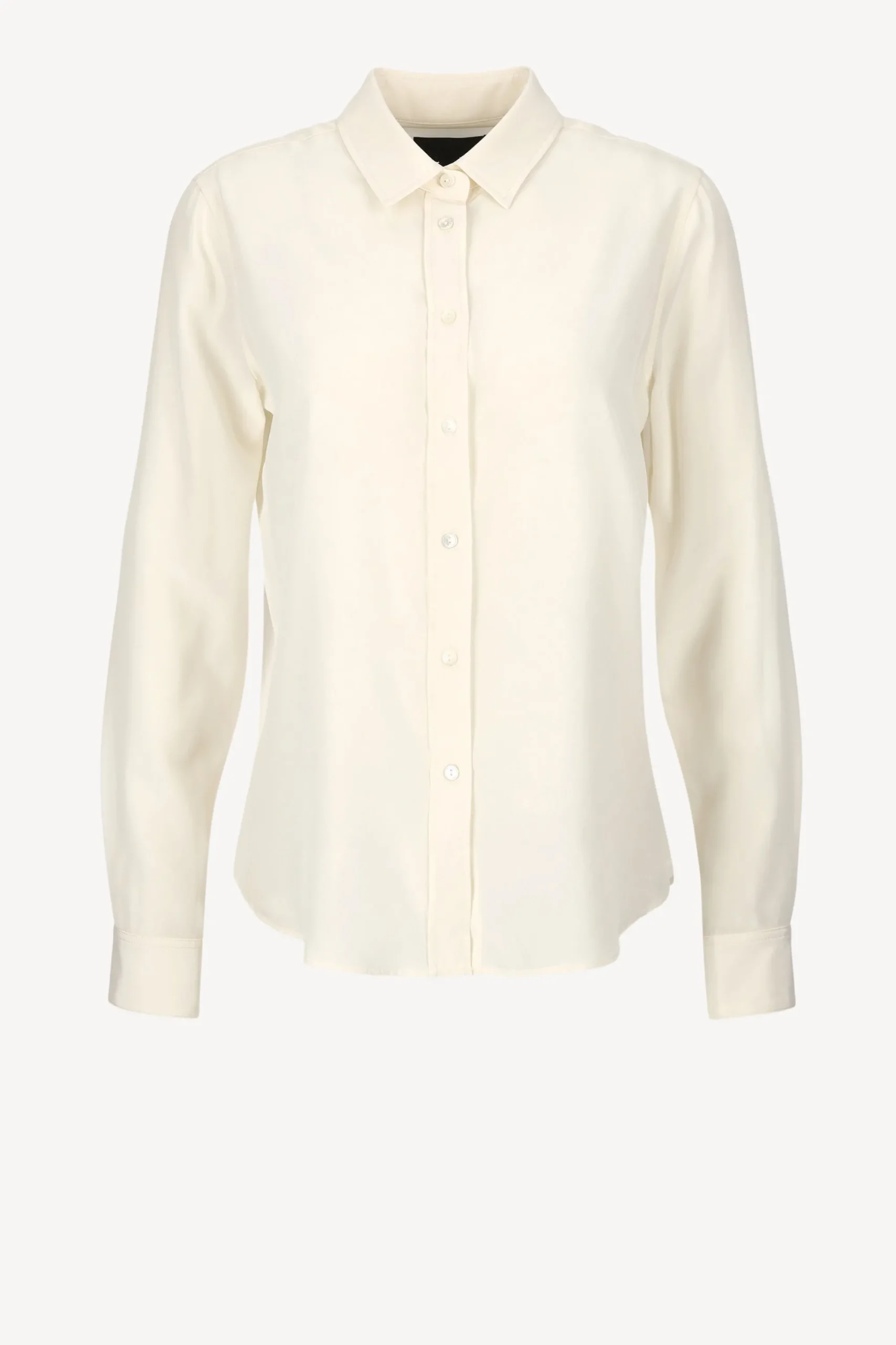 Femme Nili Lotan Blouse Gaia Slim En Ivoire