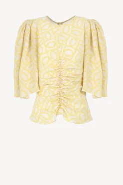 Femme Isabel Marant Blouse Geza En Ecru