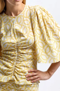 Femme Isabel Marant Blouse Geza En Ecru