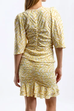 Femme Isabel Marant Blouse Geza En Ecru