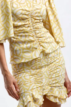 Femme Isabel Marant Blouse Geza En Ecru