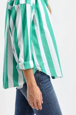 Femme Xirena Blouse Jordy A Julep Stripe