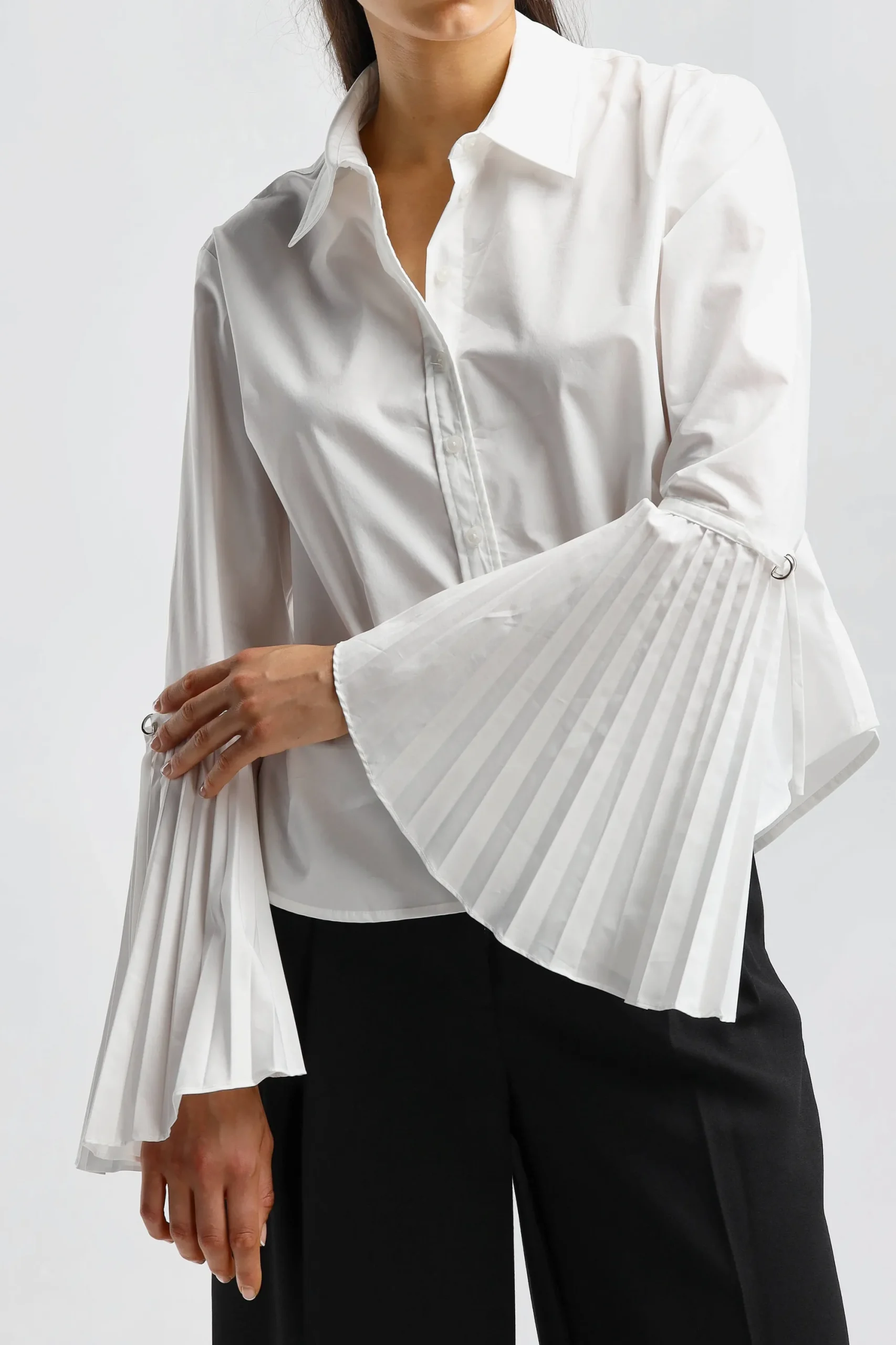 Femme Simkhai Blouse Jordy En Blanc