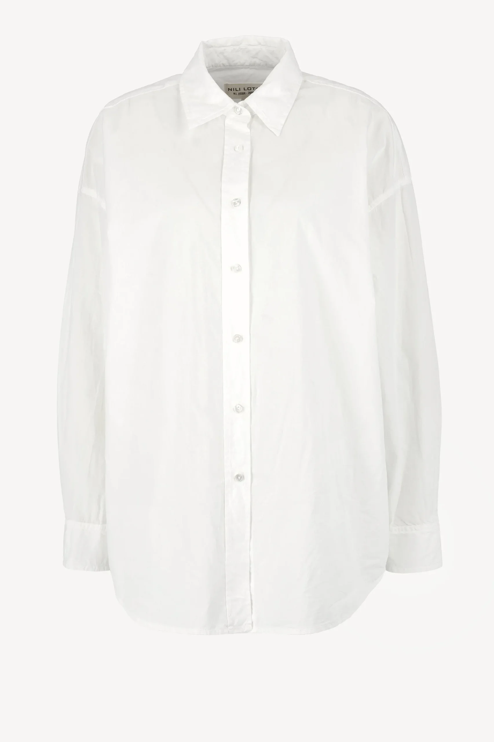 Femme Nili Lotan Blouse Mael En Blanc