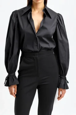 Femme ÉMANOU Blouse Maggie En Noir