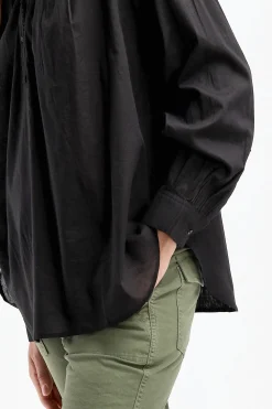 Femme Nili Lotan Blouse Marcel En Noir