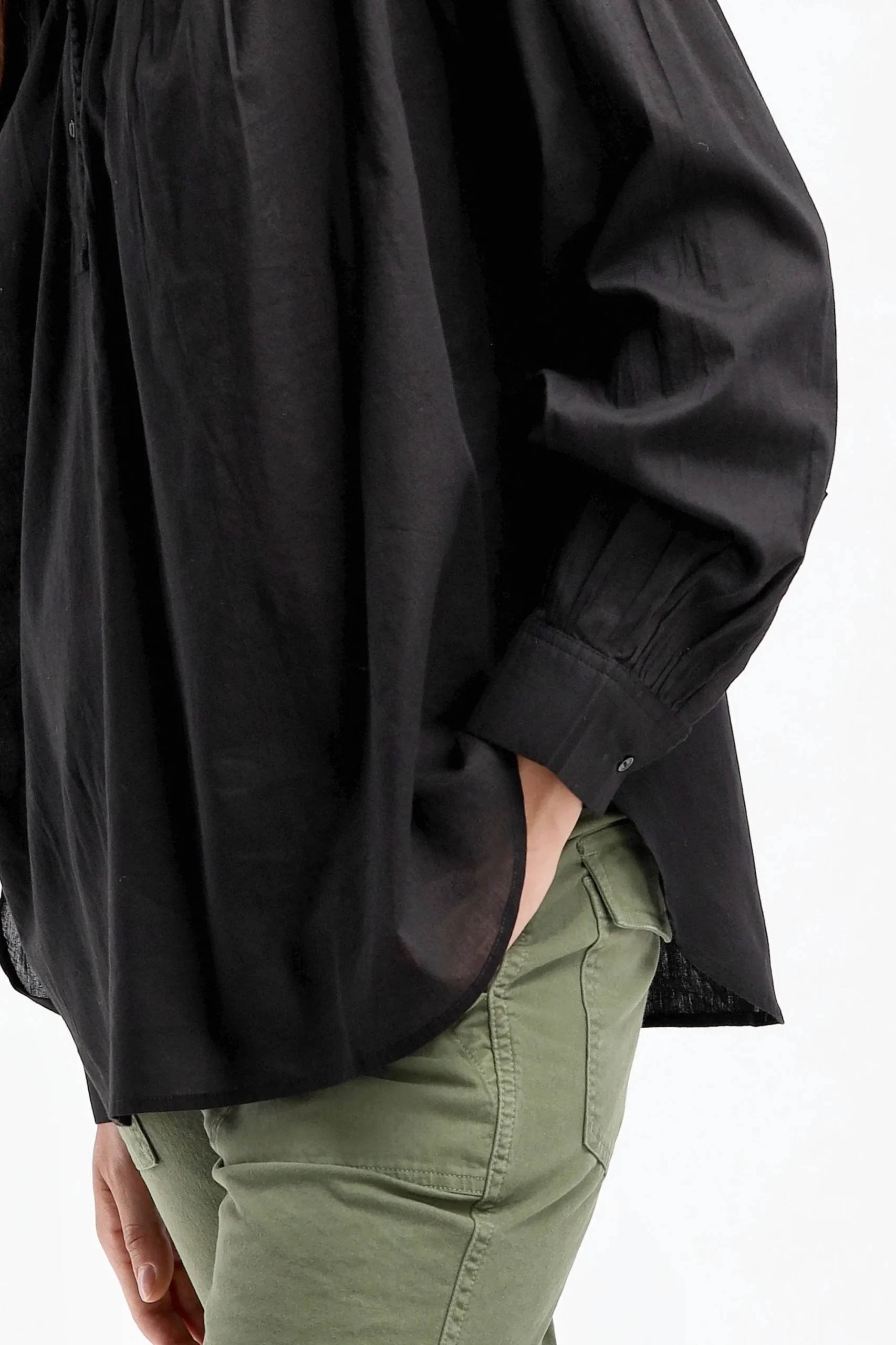 Femme Nili Lotan Blouse Marcel En Noir