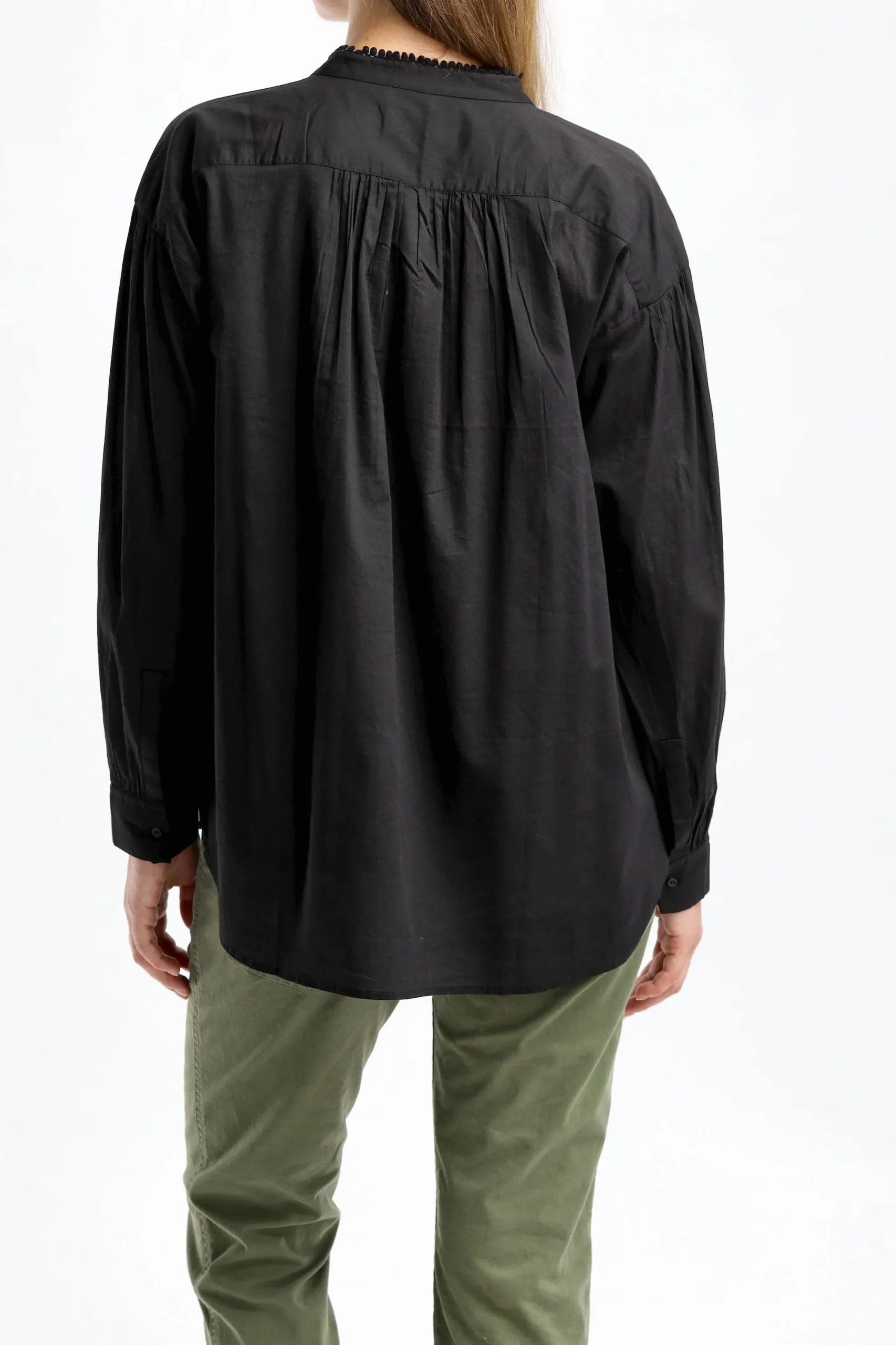 Femme Nili Lotan Blouse Marcel En Noir