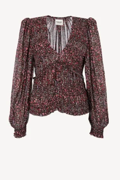 Femme Marant Etoile Blouse Nibel En Marron