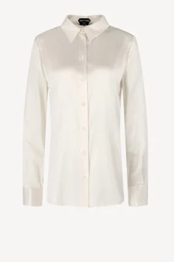 Femme Tom Ford Blouse Pearl A Chalk