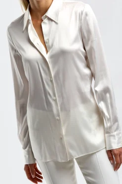 Femme Tom Ford Blouse Pearl A Chalk