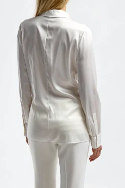 Femme Tom Ford Blouse Pearl A Chalk