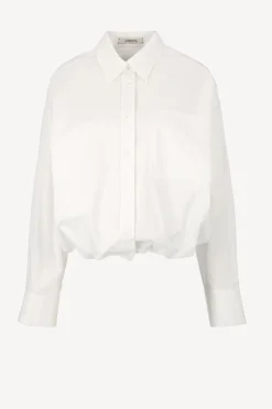 Femme Dorothee Schumacher Blouse Popeline Power En Blanc Pur