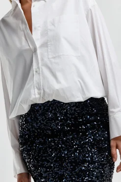 Femme Dorothee Schumacher Blouse Popeline Power En Blanc Pur